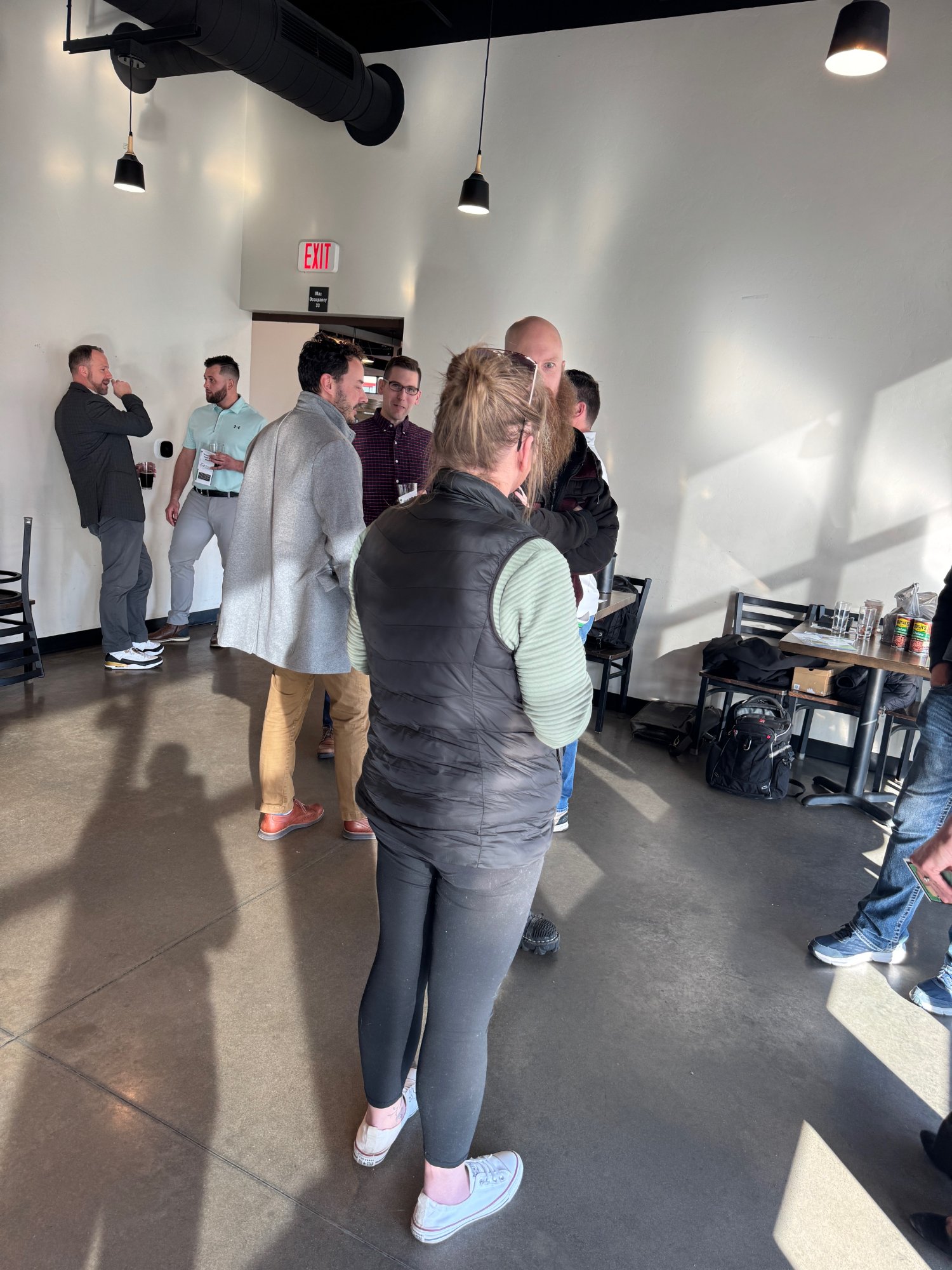 Professionals networking